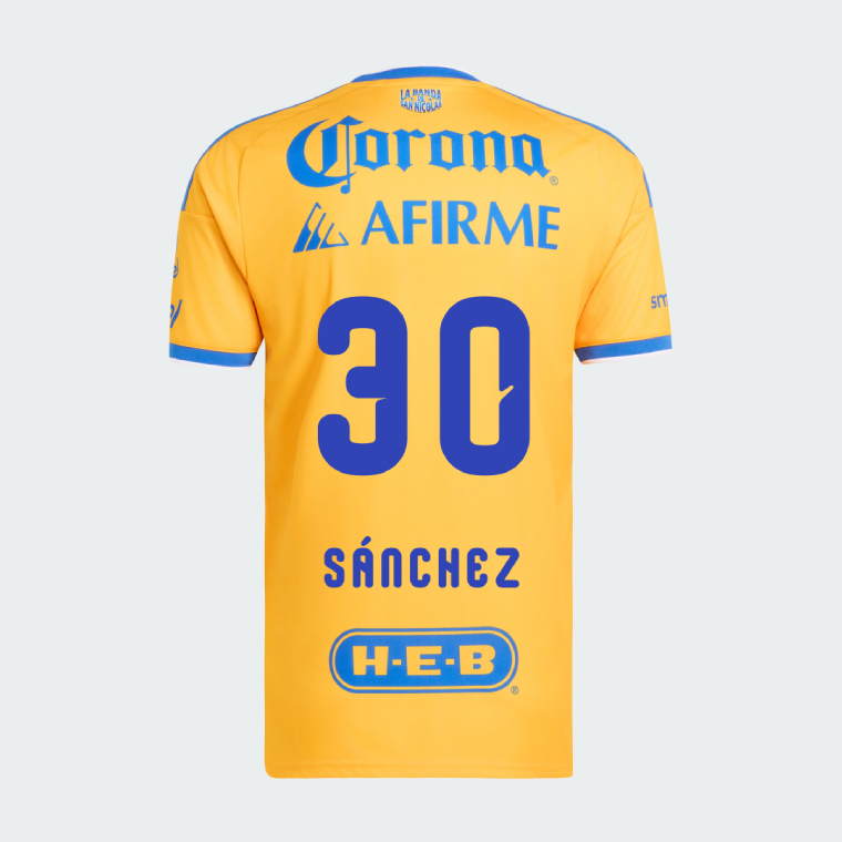 Tigres UANL Home SÁNCHEZ 30 Jersey 26-27
