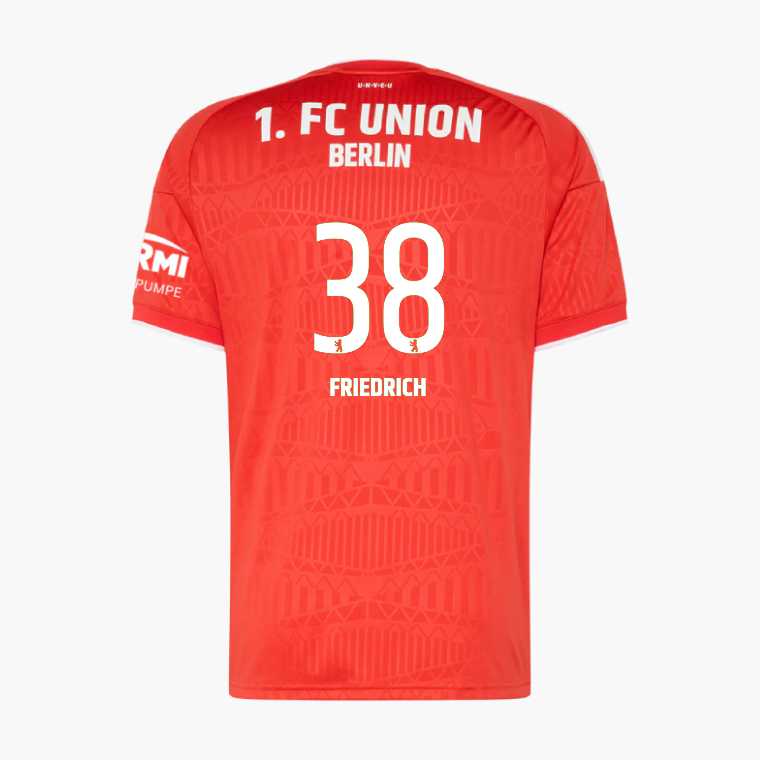 Union Berlin Home FRIEDRICH 38 Jersey 26-27
