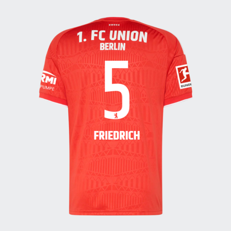 Union Berlin Home FRIEDRICH 5 Jersey 26-27