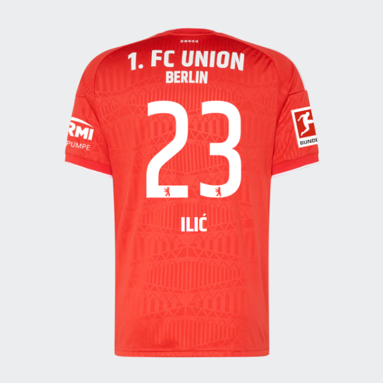 Union Berlin Home ILIĆ 23 Jersey 26-27