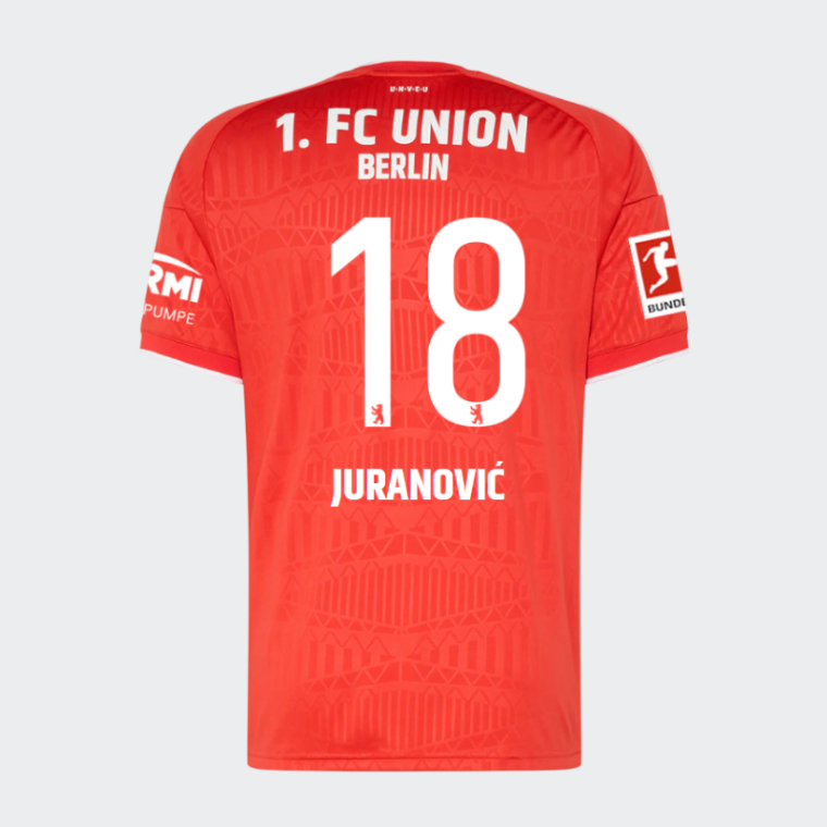 Union Berlin Home JURANOVIĆ 18 Jersey 26-27
