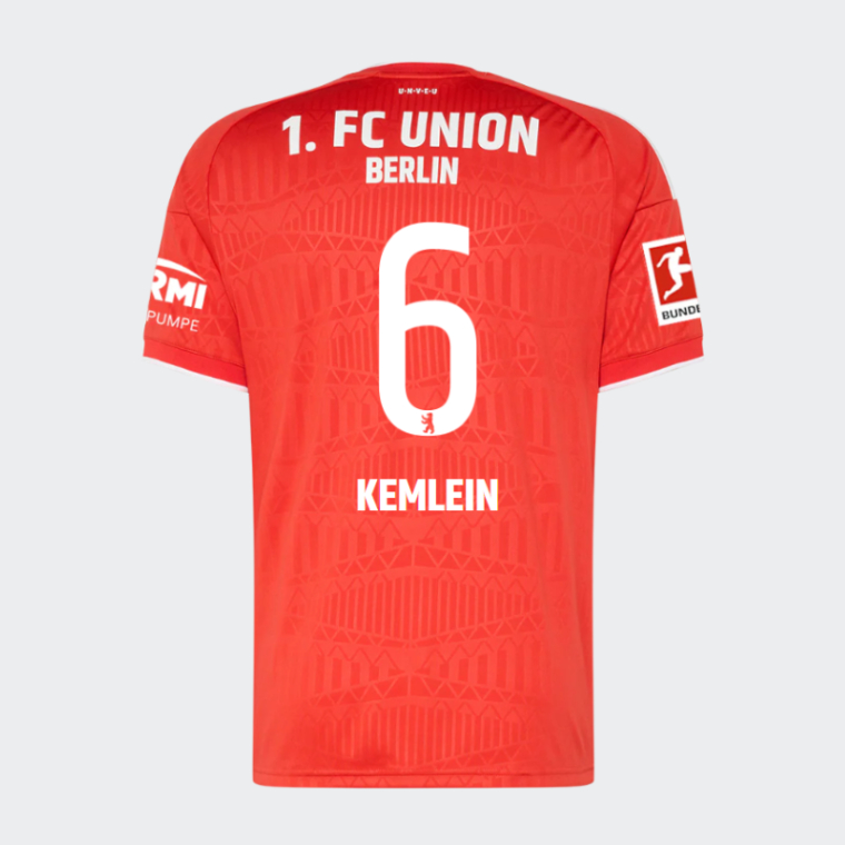 Union Berlin Home KEMLEIN 6 Jersey 26-27