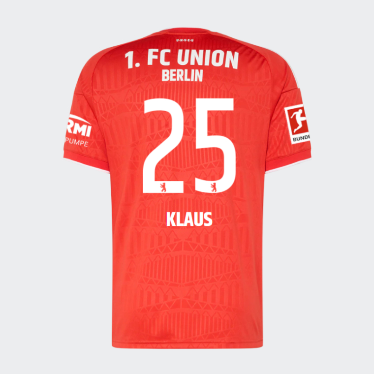 Union Berlin Home KLAUS 25 Jersey 26-27