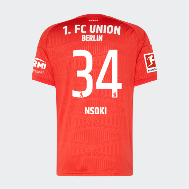 Union Berlin Home NSOKI 34 Jersey 26-27