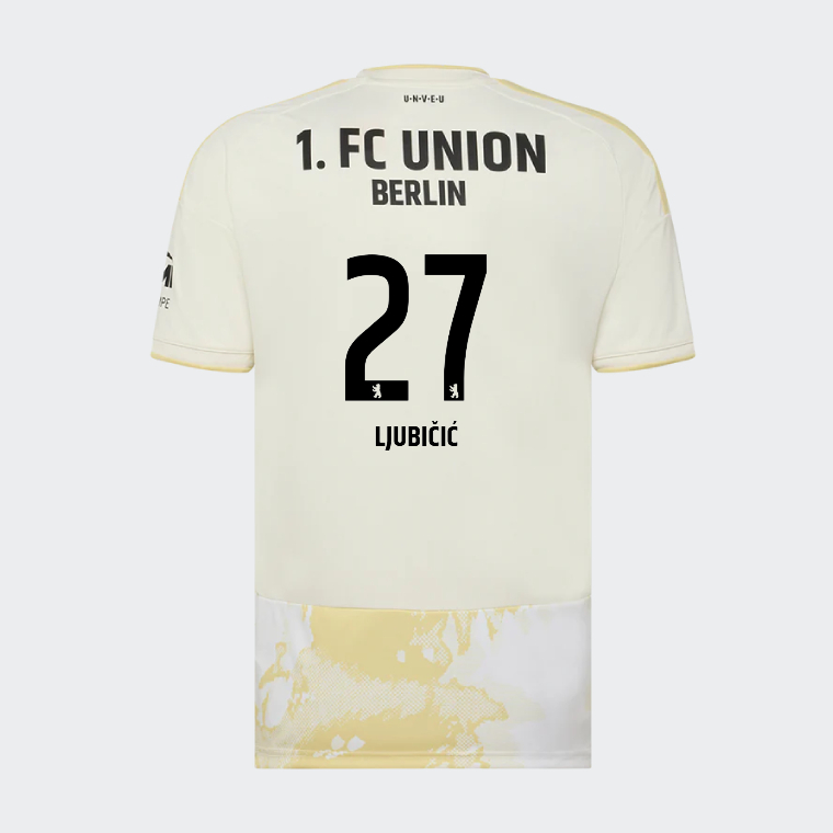 Union Berlin Third LJUBIČIĆ 27 Jersey 26-27
