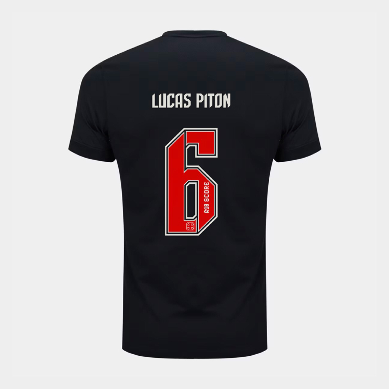 Vasco da Gama Home LUCAS PITON 6 Jersey 26-27