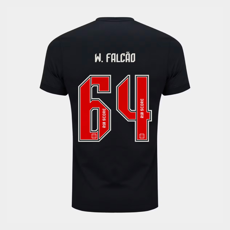 Vasco da Gama Home W. FALCÃO 64 Jersey 26-27