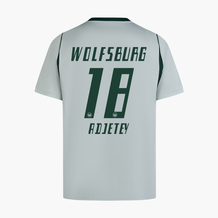 Wolfsburg Away ADJETEY 18 Jersey 26-27