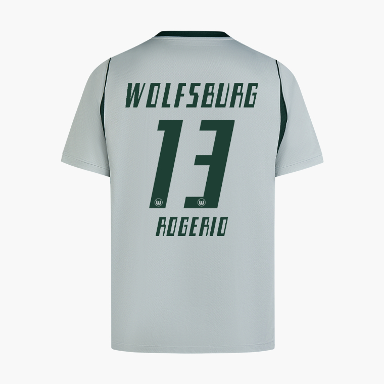 Wolfsburg Away ROGERIO 13 Jersey 26-27