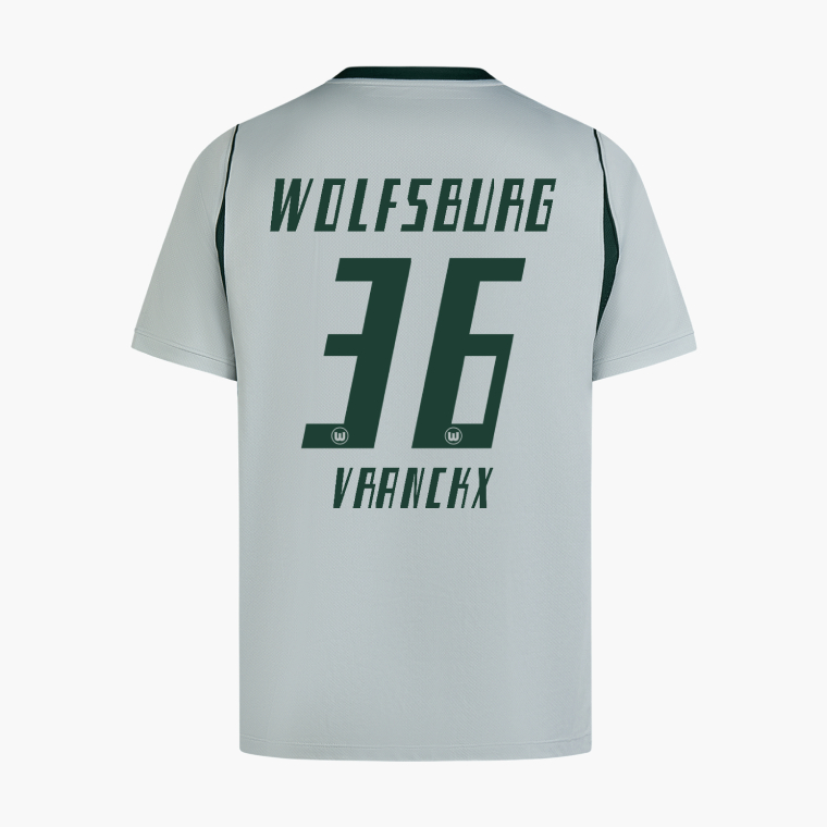 Wolfsburg Away VRANCKX 36 Jersey 26-27