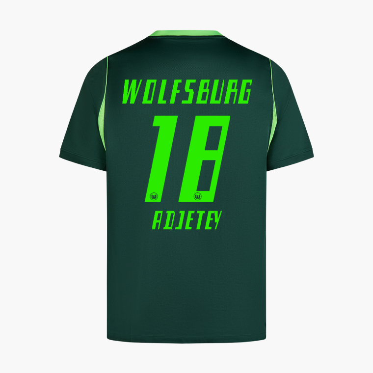 Wolfsburg Home ADJETEY 18 Jersey 26-27