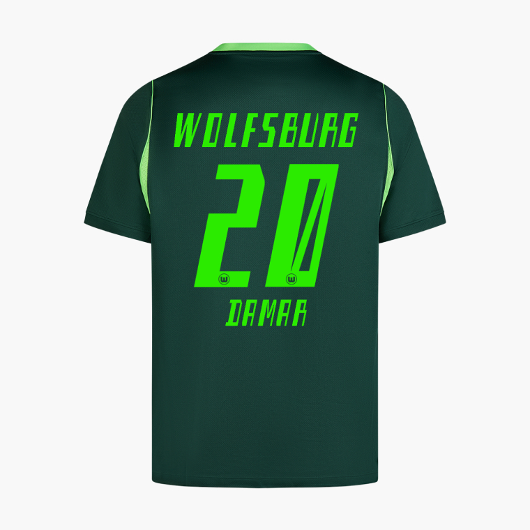 Wolfsburg Home DAMAR 20 Jersey 26-27