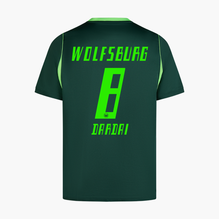 Wolfsburg Home DARDAI 8 Jersey 26-27