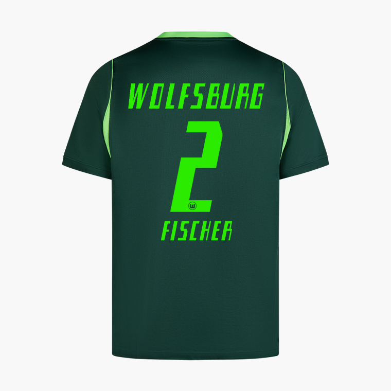 Wolfsburg Home FISCHER 2 Jersey 26-27