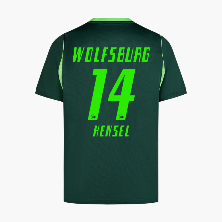 Wolfsburg Home HENSEL 14 Jersey 26-27