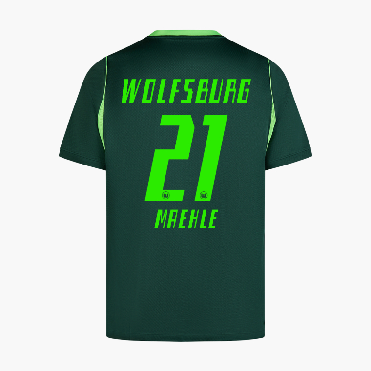 Wolfsburg Home MAEHLE 21 Jersey 26-27
