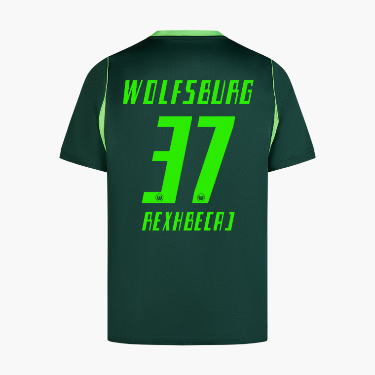 Wolfsburg Home REXHBECAJ 37 Jersey 26-27