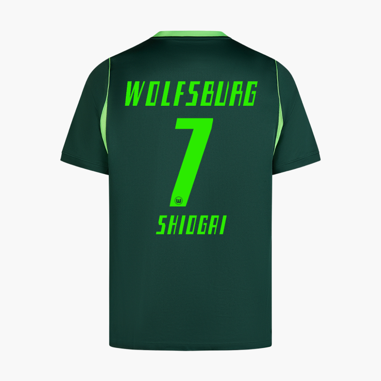 Wolfsburg Home SHIOGAI 7 Jersey 26-27