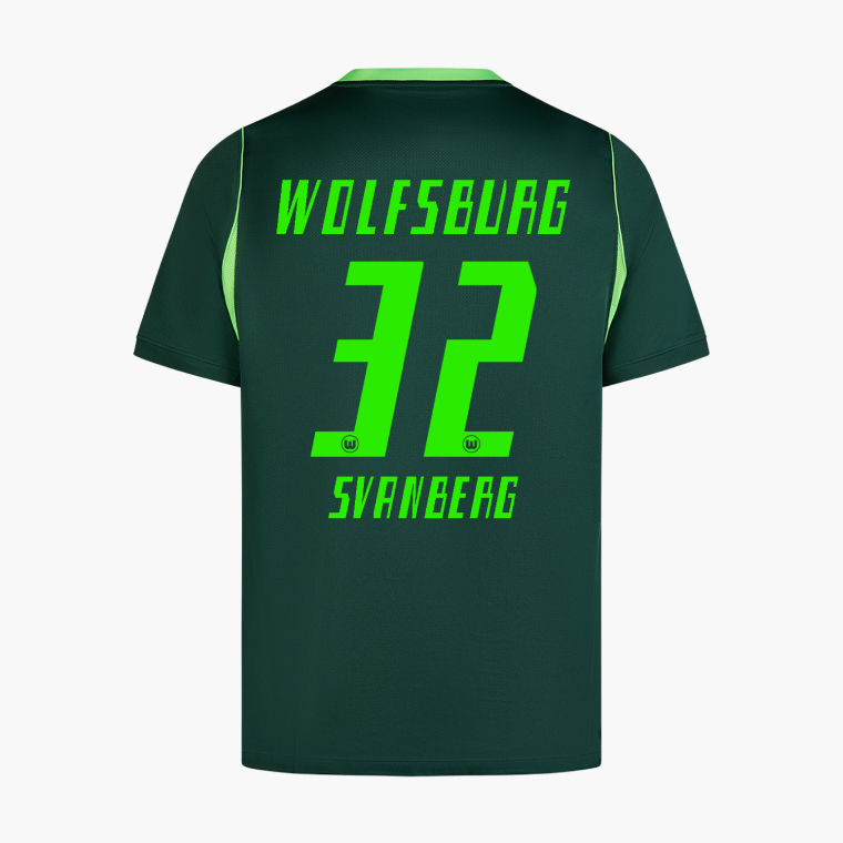 Wolfsburg Home SVANBERG 32 Jersey 26-27