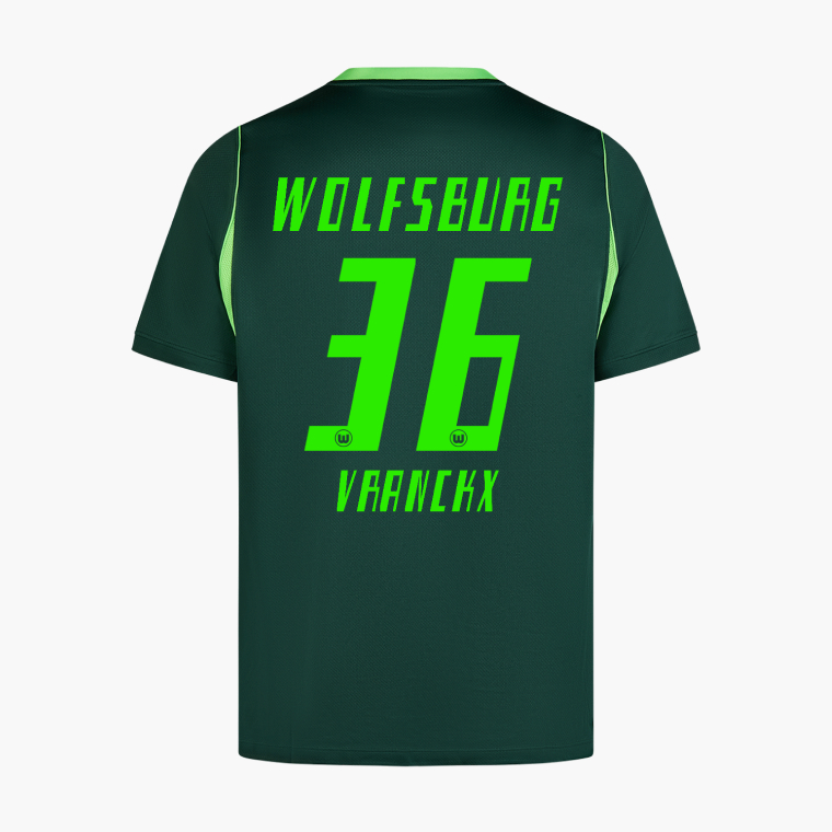 Wolfsburg Home VRANCKX 36 Jersey 26-27