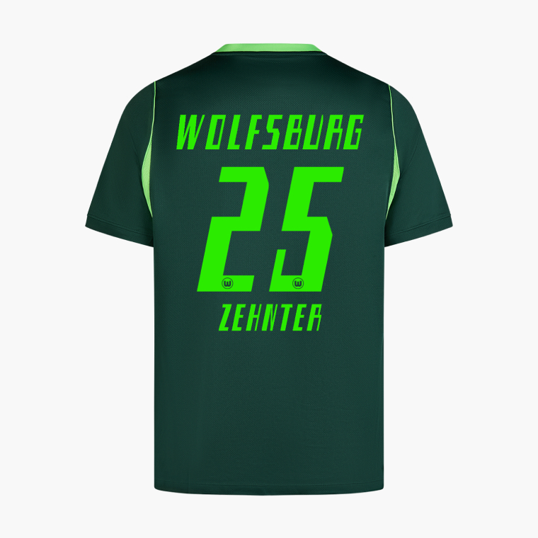Wolfsburg Home ZEHNTER 25 Jersey 26-27